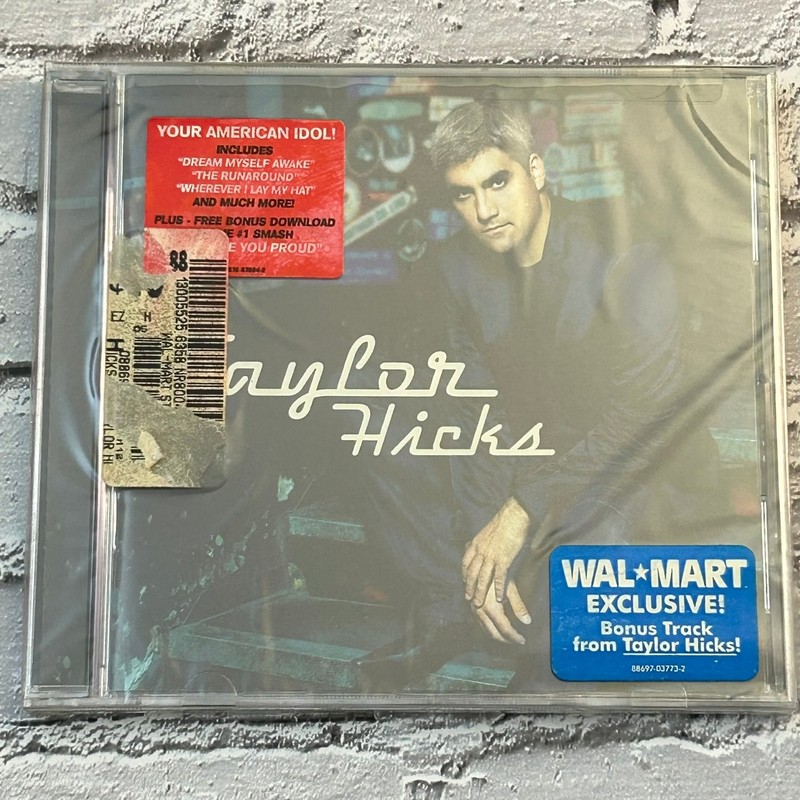 Taylor Hicks CD Wal-Mart Exclusive Bonus Track 2006 Arista Pop Soul R&B Sealed