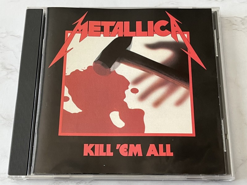 Metallica Kill 'Em All CD EARLY PRESS! Elektra 9 60766-2 EXTRA TRACKS! Am I Evil gallery