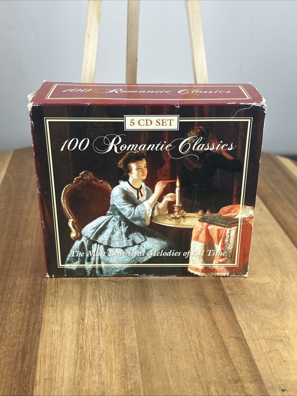 Various Artists: 100 Romantic Classics [Box Set] (2000) 5 Discs Free UK Shipping