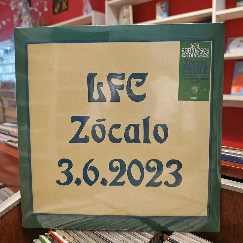 Los Fabulosos Cadillacs – En Vivo en el Zocalo de Mexico (New 3 LP Sealed Vinyl)