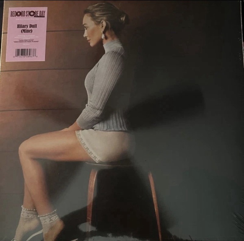 Hillary Duff Mine 12″ Silver Vinyl LP RSD 2026 Limited Edition
