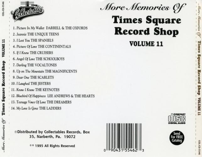 Various - More Memories Of Times Square Record Shop Volume 11 (CD, Comp) (Very G gallery