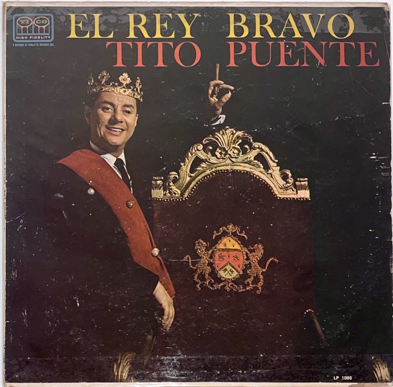 Tito Puente – El Rey Bravo – Vinyl Tico Black US 1962