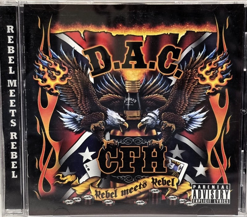 D.A.C. CFH Rebel Meets Rebel CD 2006 BVR0001-EXPLICIT Dime Bag SO Near Mint Disc