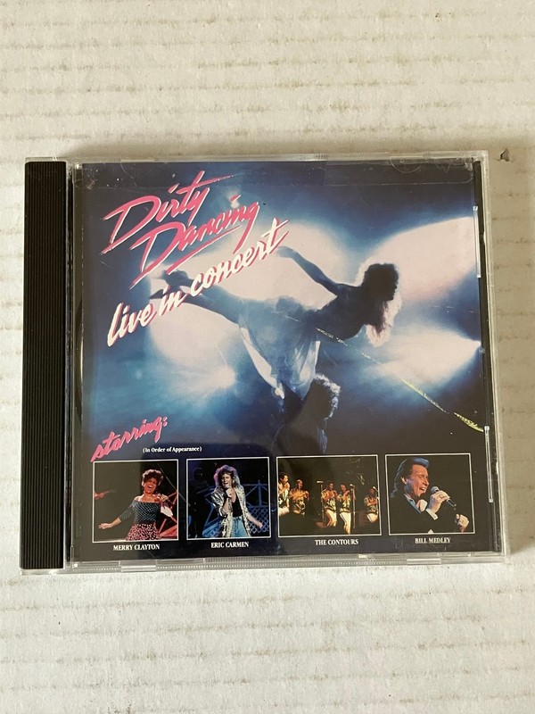 Dirty Dancing Live in Concert CD 1989 Pop Rock Soundtrack RCA Vestron