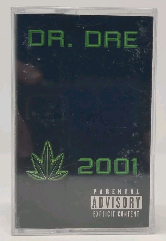 DR. DRE CHRONIC 2001 AUDIO CASSETTE TAPE AFTERMATH INTERSCOPE 1999 GANGSTA