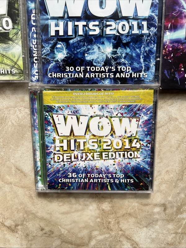 Wow Hits 2004-2014 (missing 2013) Y2K - Top Christian Artists, 10 CD Lot! As Is gallery