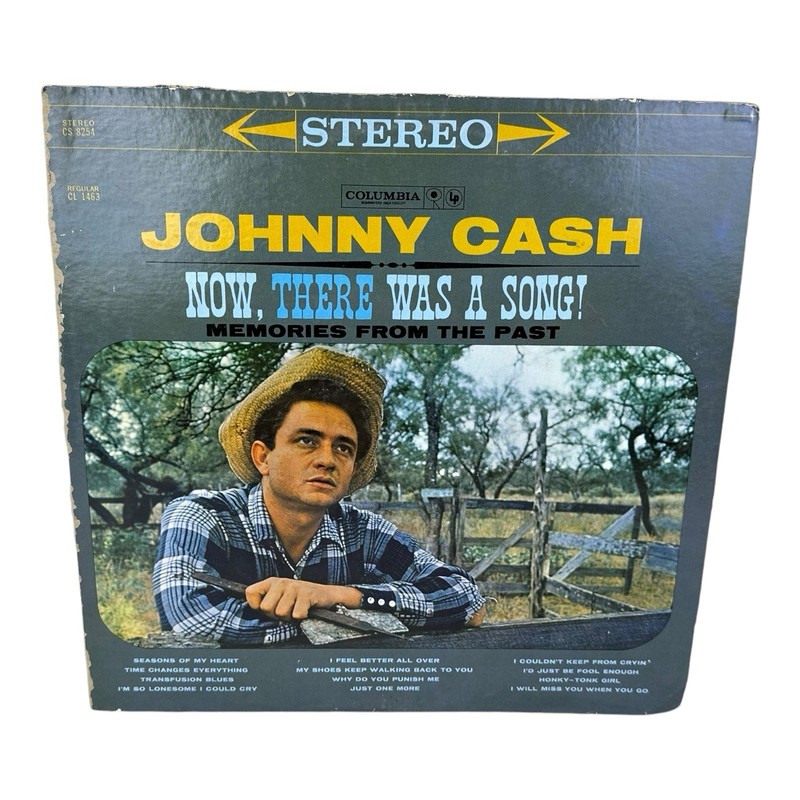 Johnny Cash «Now, There Was A Song» LP 1960 Columbia 6 eye CS8254 VG