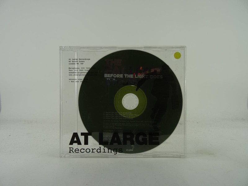THE FALLOUT TRUST BEFORE THE LIGHT GOES (B30) 4 Track Promo CD Single including