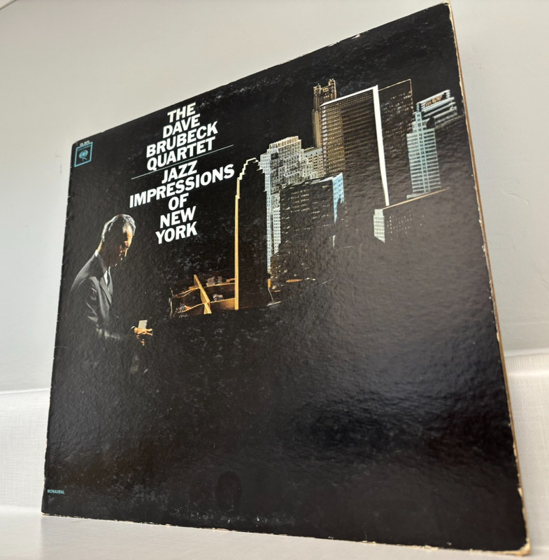 Dave Brubeck Quartet Jazz Impressions of New York Sixth Sense play VG 65 mono lp
