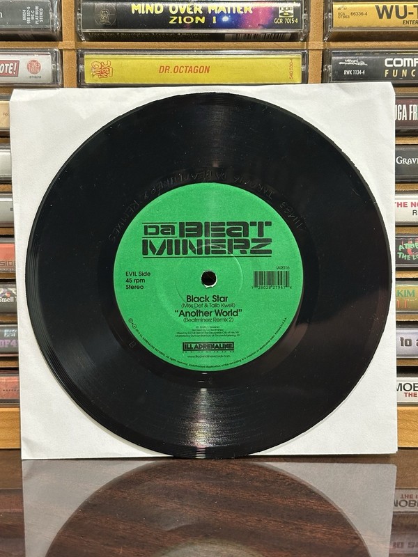 Another World – Black Star (Da BeatMinerz Remix) 7″ 45 | Mos Def Talib Kweli EX