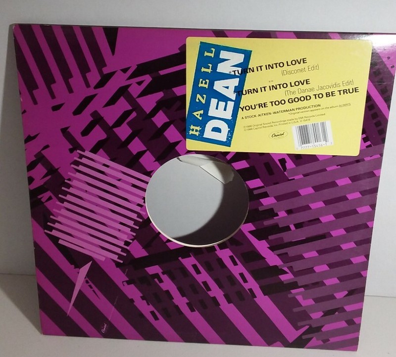 Hazell Dean TURN IT INTO LOVE 1988 EMI RECORDS LTD V-15416 12in FIRST PRESS