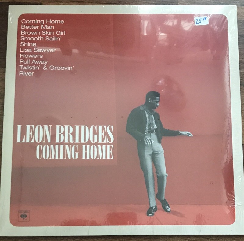 Leon Bridges -Coming Home LP [Vinyl New] 180gm Soul Record Album Brown Skin Girl