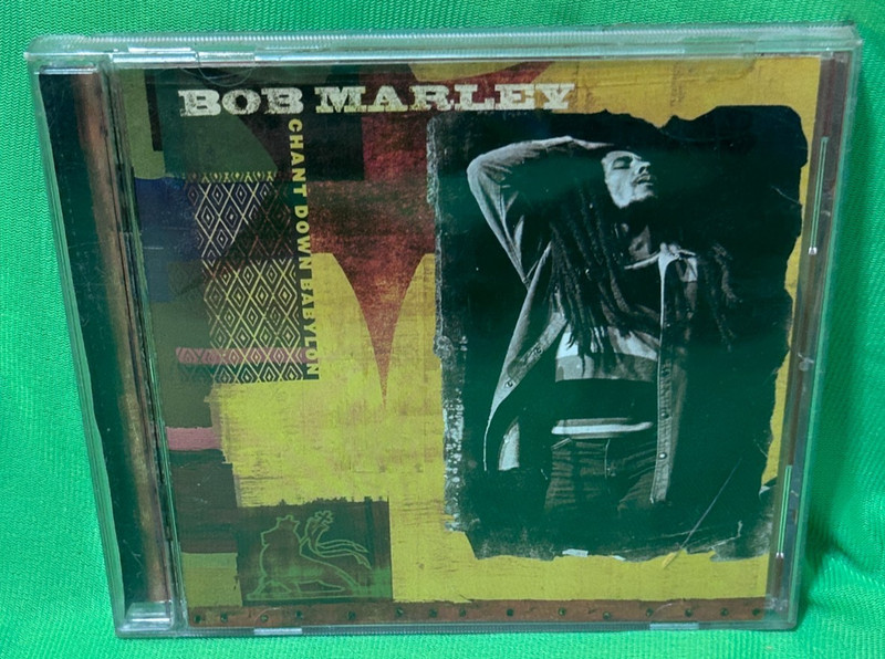 Bob Marley Chant Down Babylon CD Case and Insert only USED 1999