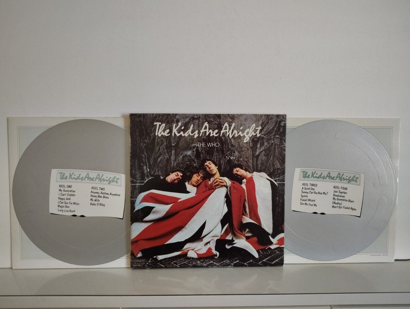 THE WHO – «THE KIDS ARE ALRIGHT» (SOUNDTRACK) DBL LP / MCA RECORDS 1979