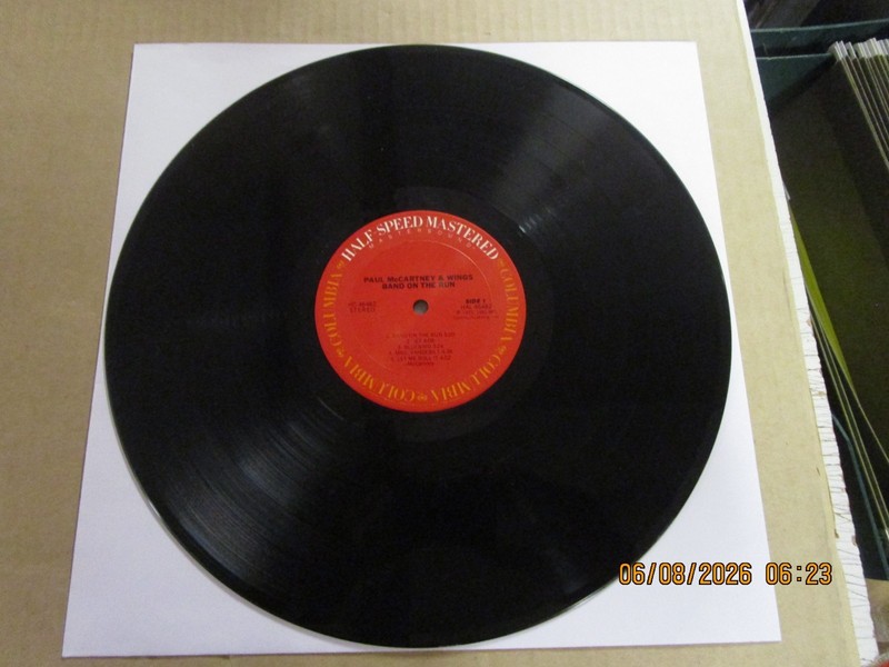 McCARTNEY & WINGS Band On The Run Half Speed Master LP Used! 1981 CBS HC 46482 gallery