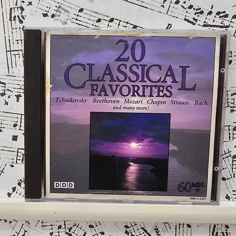 Classical Favorites – Beethoven, Bach, Mozart, Tchaikovsky, Chopin [CD, 1992]