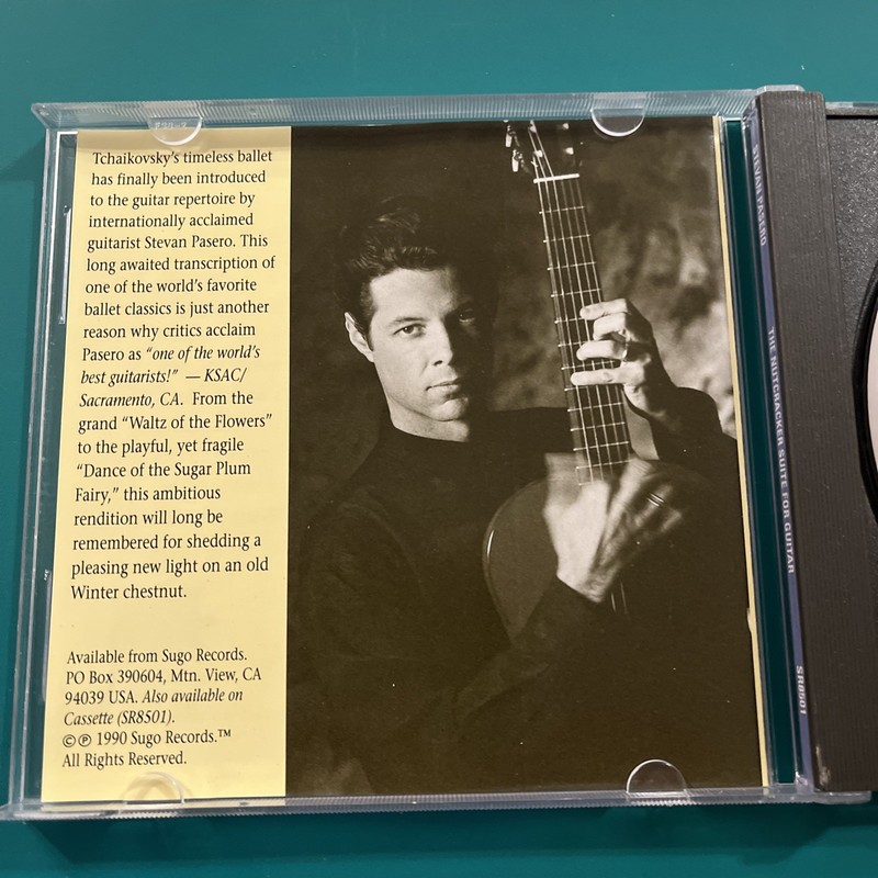 Nutcracker Suite For Guitar Stevan Pasero Music CD By Sugo Records gallery