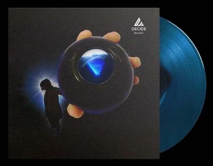 DJO DECIDE VINYL LP BLUE SWIRL TRANSPARENT JOE KEERY STRANGER THINGS [SHIPS NOW]