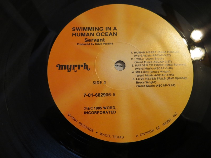 Servant –Swimming In A Human Ocean-LP 1985 Myrrh -New Wave, Synth-Pop, Christian gallery