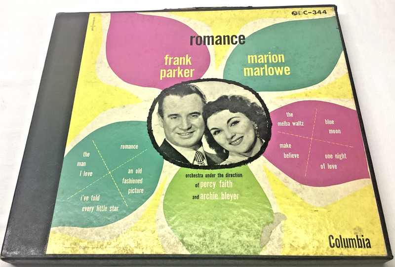 Marion Marlowe / Frank Parker , Romance, 3 Record Set.