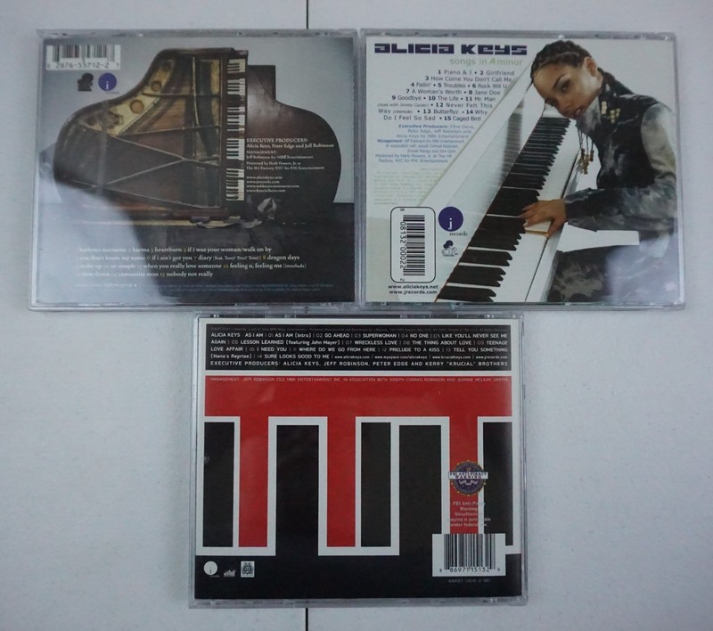 Alicia Keys CD Lot (3) ~ As I Am ~ Songs in A Minor ~ The Diary of Alicia Keys gallery