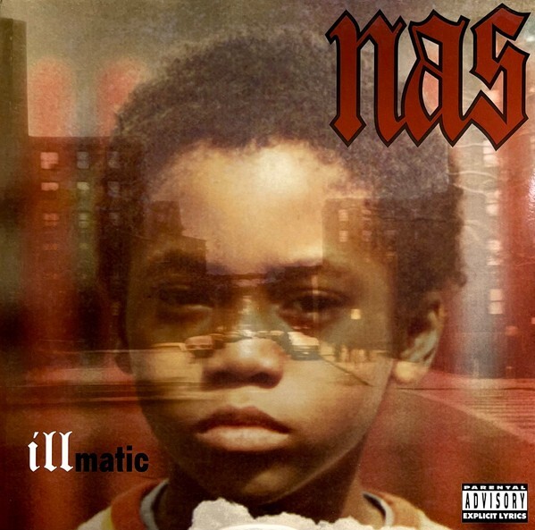 Nas / Illmatic 1994 US ORIGINAL LP Vinyl Columbia C 57684 DJ Premier, Q-Tip, AZ