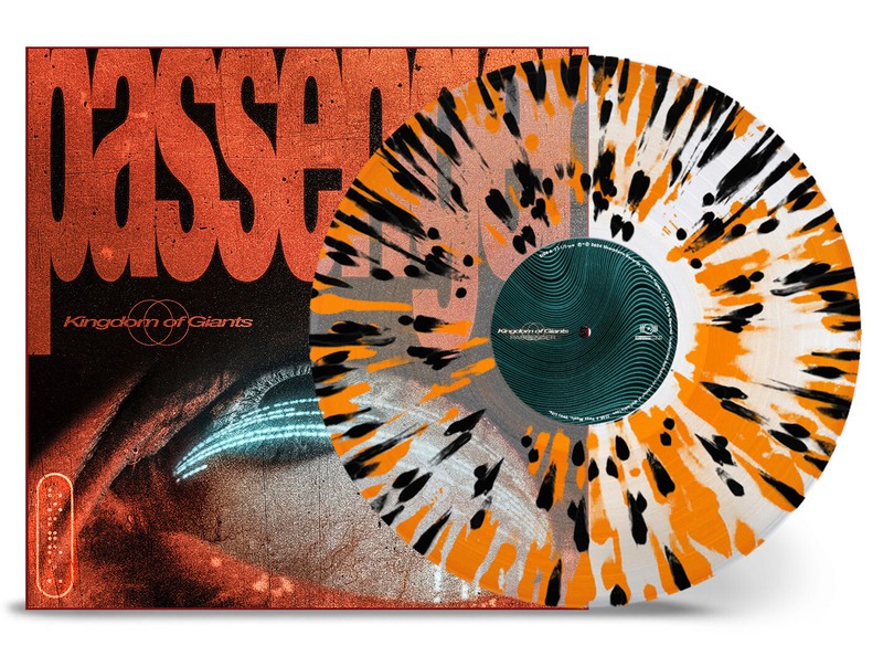 KINGDOM OF GIANTS – PASSENGER, 2024 EU SPLATTER vinyl LP, 500 COPIES! METALCORE