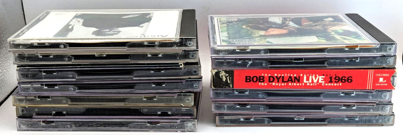 Bob Dylan Huge CD Lot Another Side Hwy 61 Live 66 Blood On Tracks Desire Dead gallery