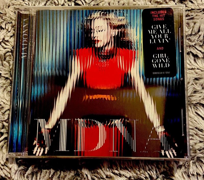 Mdna by Madonna (CD, 2012) BRAND NEW SEALED HYPESTICKER