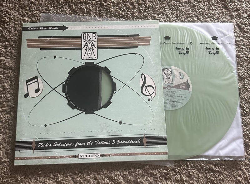 Fallout 3 Galaxy News Radio Vinyl Record (Coke Bottle Clear/Nuka Cola Bottle)