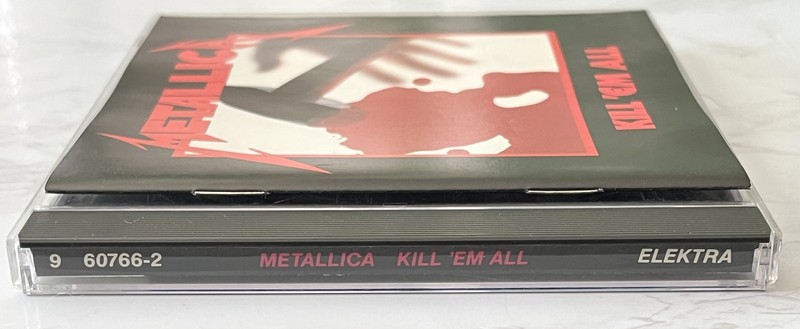 Metallica Kill 'Em All CD EARLY PRESS! Elektra 9 60766-2 EXTRA TRACKS! Am I Evil gallery