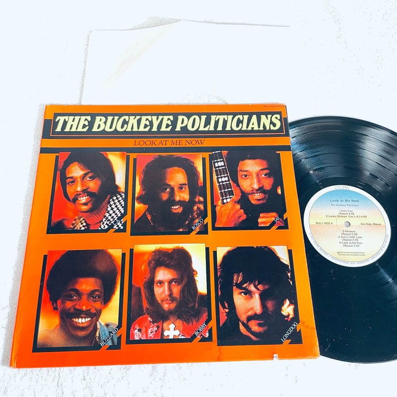 Buckeye Politicians, The «Look At Me Now» 1976 Funk/Rock LP, Nice NM!, Utopia