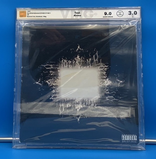 Tool 1997 Zoo Entertainment Special Cut Vinyl-VMG Graded-3rd Pressing-Rare Zoo