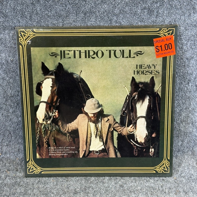 JETHRO TULL Heavy Horses CHRYSALIS 1978 LP VINYL Record SEALED NEW OLD STOCK