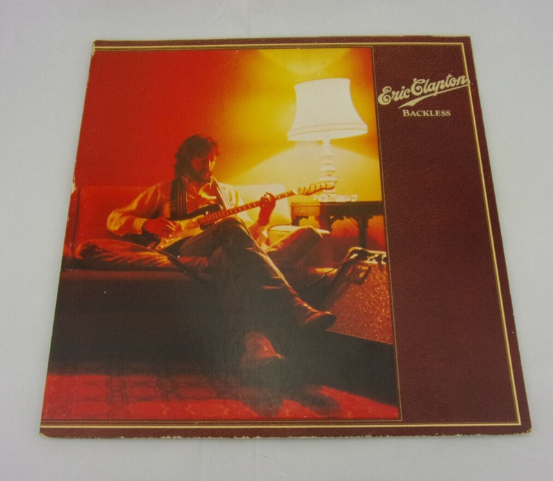 Backless Vinyl Eric Clapton RS-1-3039 RSO Records Gatefold 1978 Vintage