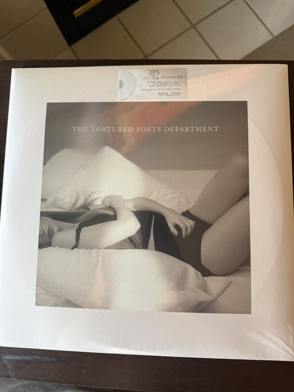 Taylor Swift Tortured Poets Department Vinyl The Manuscript SIGNED maybe Heart