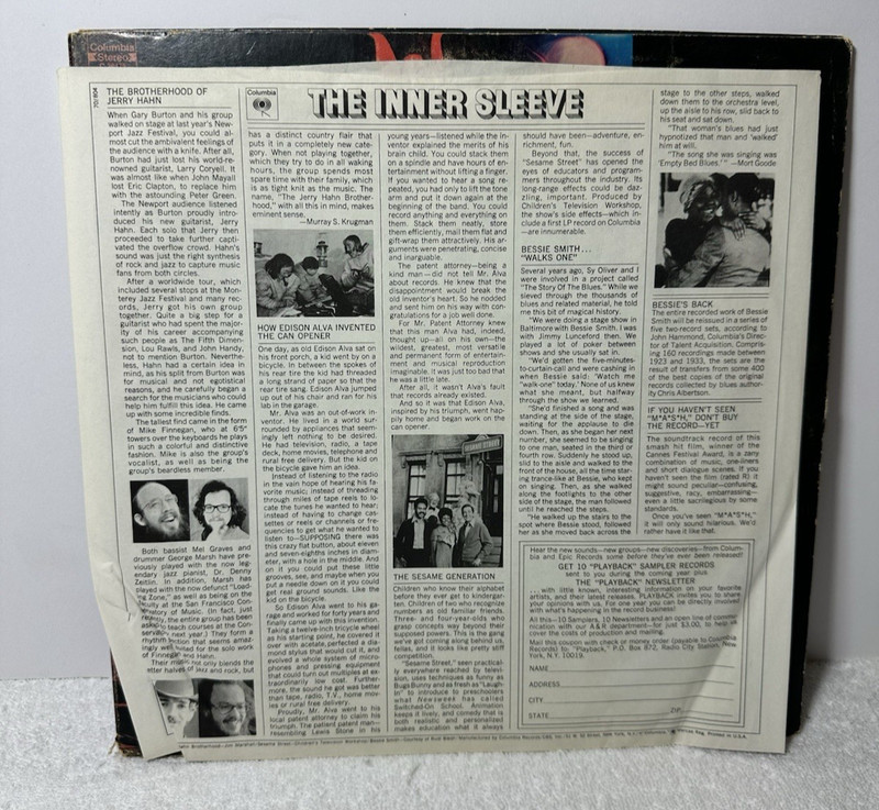 Johnny Winter And ~ LIVE ~ Vinyl LP record ~ 1971 Columbia Records C 30475 gallery