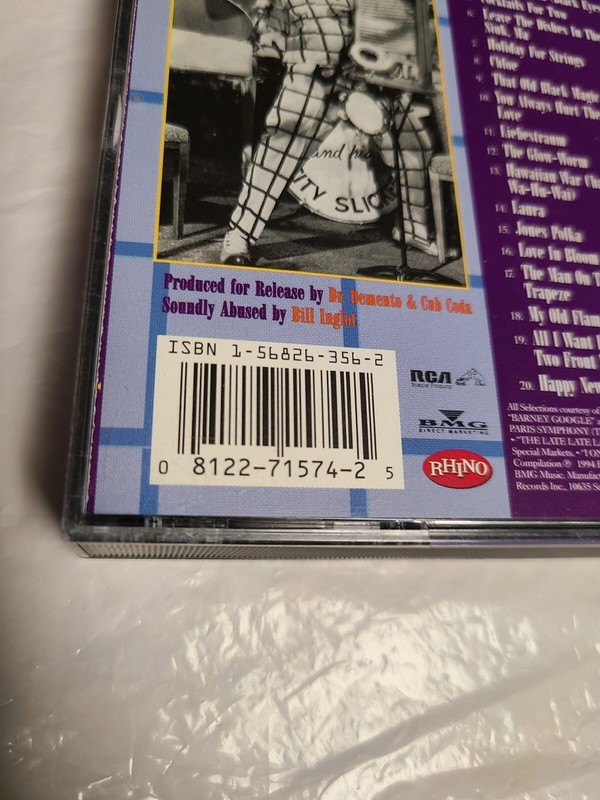 THE SPIKES JONES ANTHOLOGY Soundtrack 2-CD, Spike Jones, Rhino, R2 71574 gallery