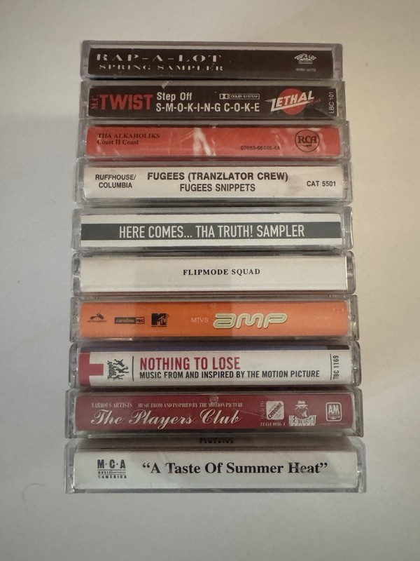 RAP HIP HOP CASSETTE TAPE LOT 90S gallery