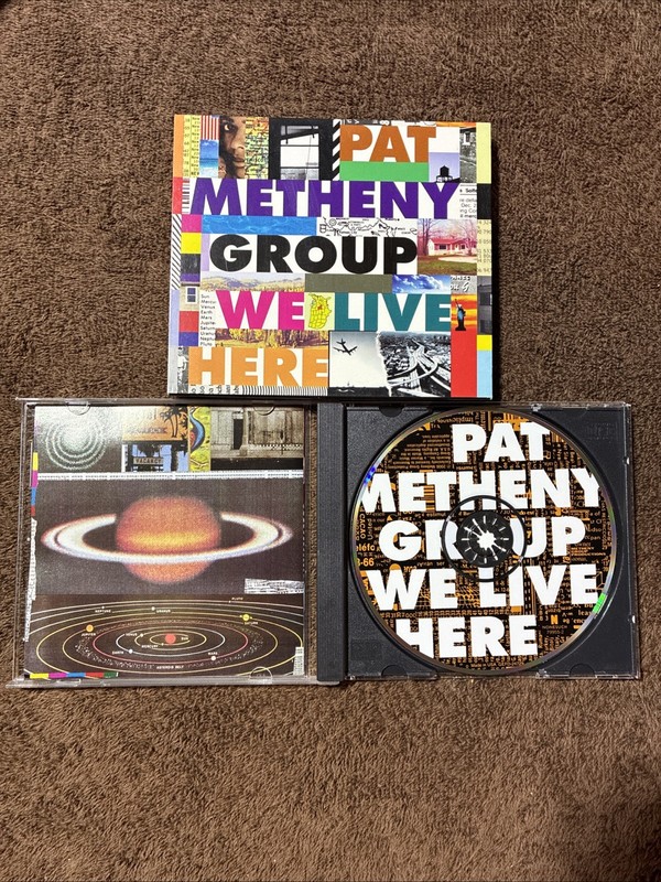 Pat Metheny Group CD We Live Here Album Jazz Fusion 1995 Jewel Case Music PMG gallery