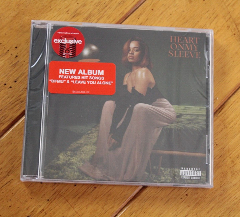 ELLA MAI HEART ON MY SLEEVE [NEW CD] TARGET EXCLUSIVE SEALED HYPE STICKER {PA}