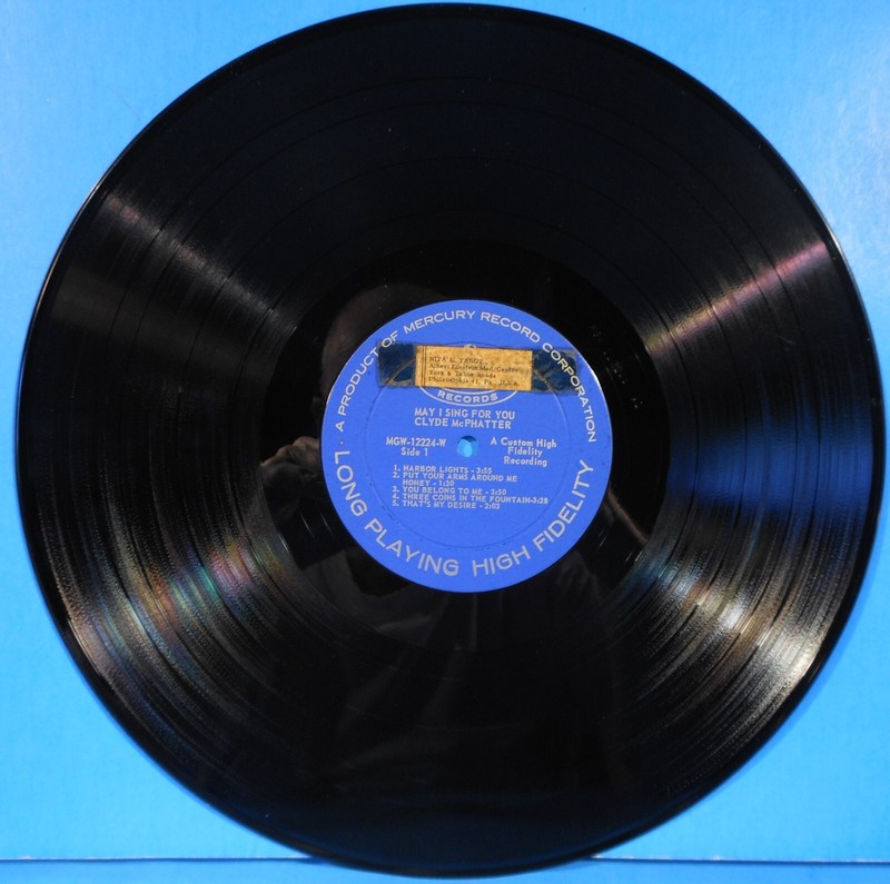 CLYDE MCPHATTER MAY I SING FOR YOU? LP 1962 MONO GREAT CONDITION! VG++/VG!! gallery