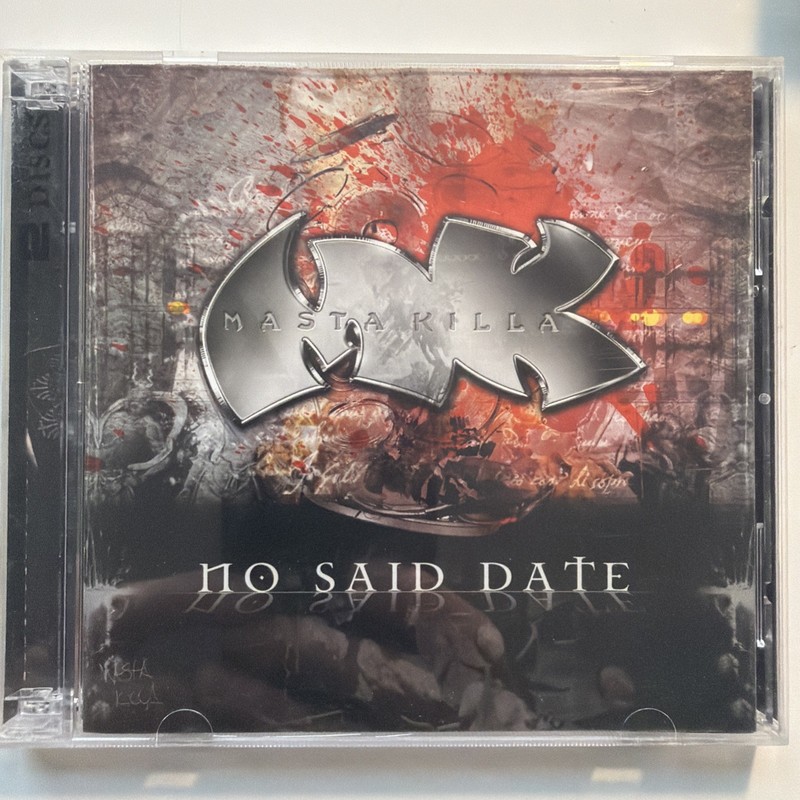 Masta Killa No Said Date CD/DVD 2004 Natural Sounds NSD-108 Wu-Tang Clan OOP!
