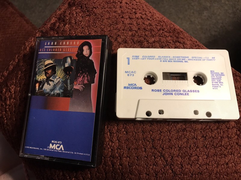 John Conlee Cassette Rose Colored Glasses 1979 MCA Records gallery