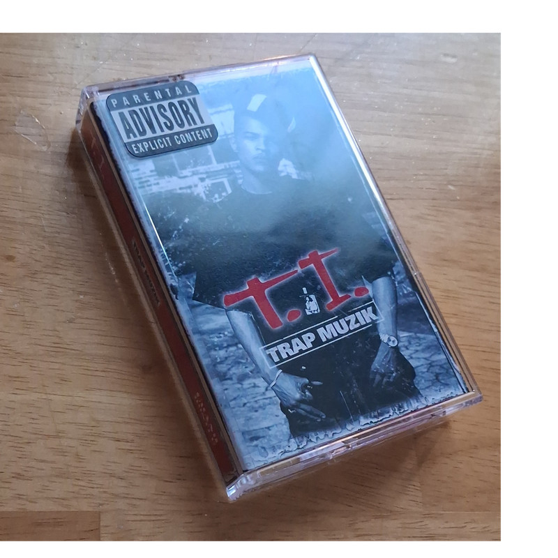 T.I. – Trap Muzik 2003 Cassette Tape Grand Hustle Parental Advisory
