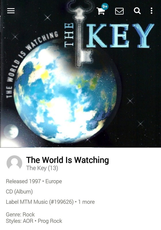 Key ~ World Is Watching CD 1997 MTM Hi-Tech AOR Melodic Rock