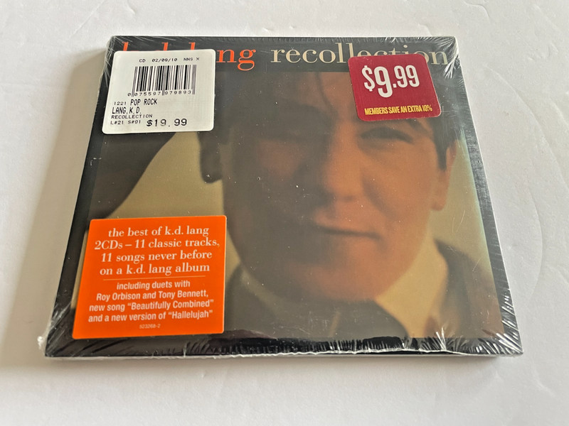 K. D. Lang – Recollection – CD – BRAND NEW