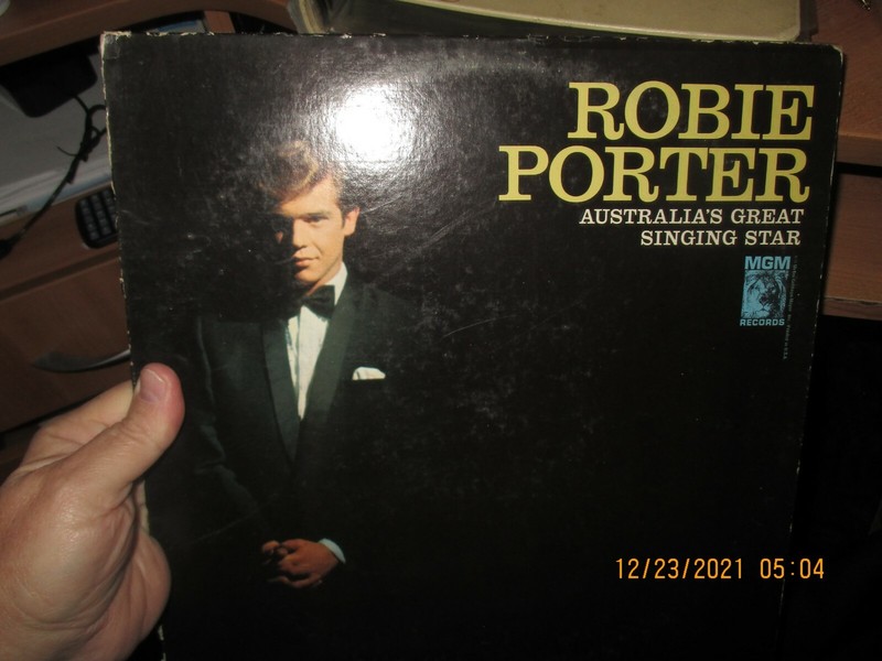 Robie Porter Collector LP «Australia’s Great Singing Star» MGM Records