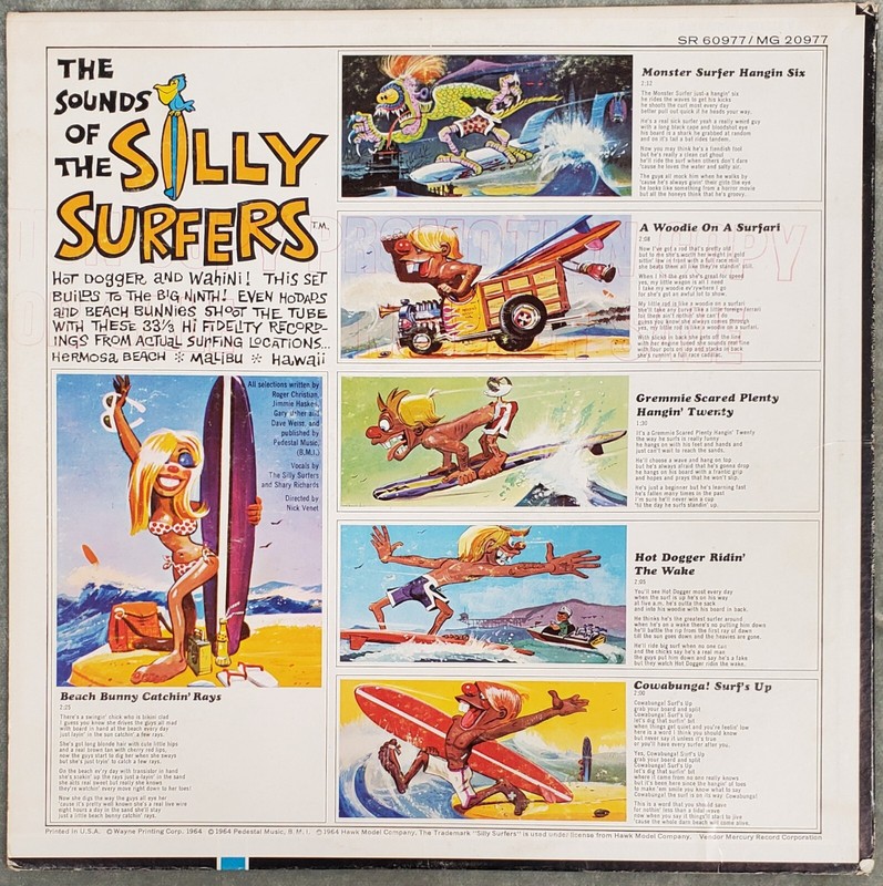 Silly Surfers – The Sounds of The SILLY SURFERS 1964 LP PROMO MONO FREE SHIPPING gallery